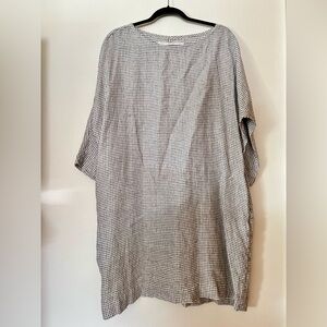 notPERFECTLINEN November tunic dress